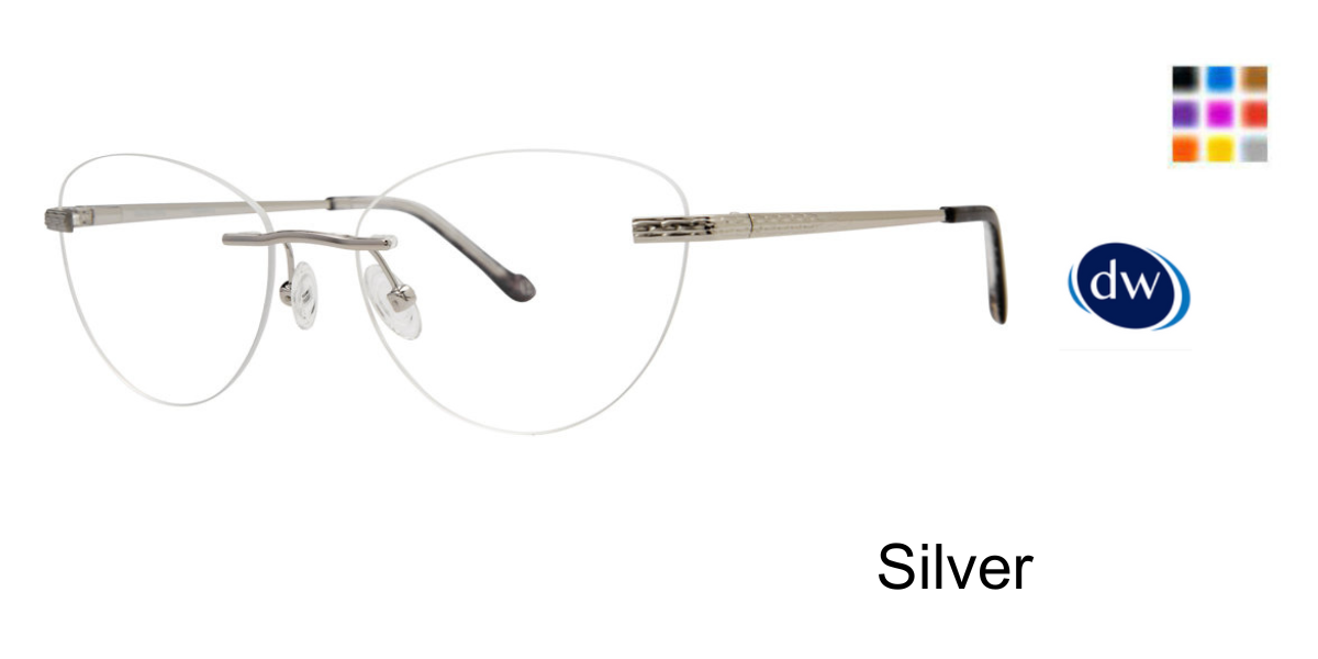Silver Elliott Ives Sugarberry Eyeglasses