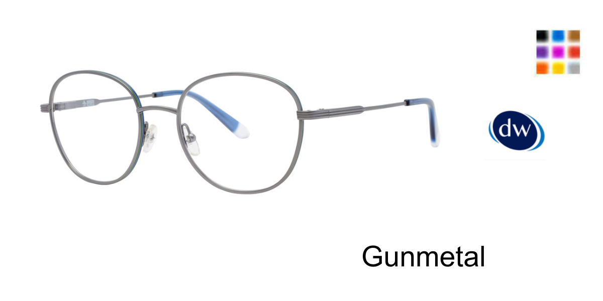 Gunmetal Original Penguin The Barnes Eyeglasses