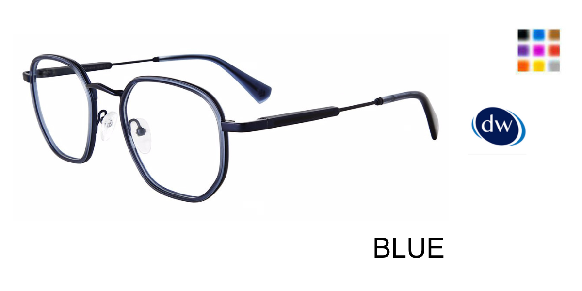 BLUE John Varvatos VJV435 Eyeglasses