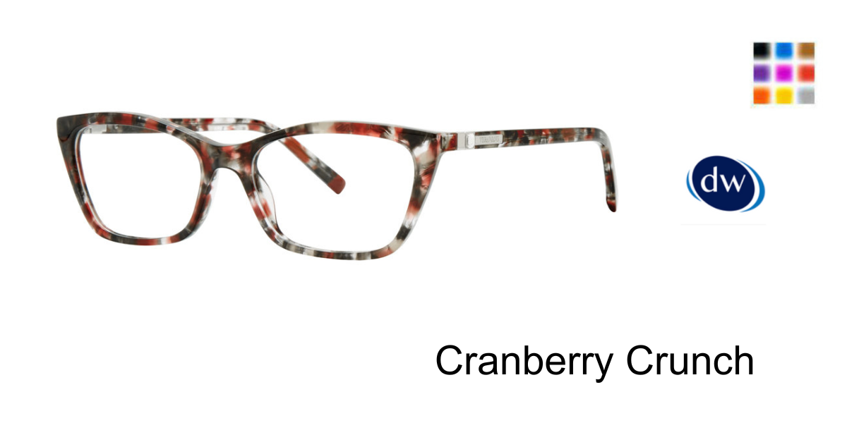 Cranberry Crunch Vera Wang Derek Eyeglasses