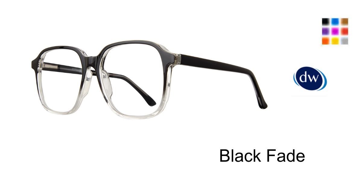 Black Fade     Affordable Designs Elijah Eyeglasses