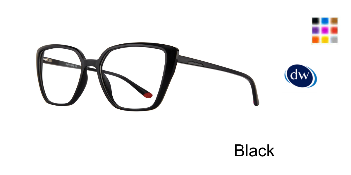 Black Eight to Eighty Yara Eyeglasses