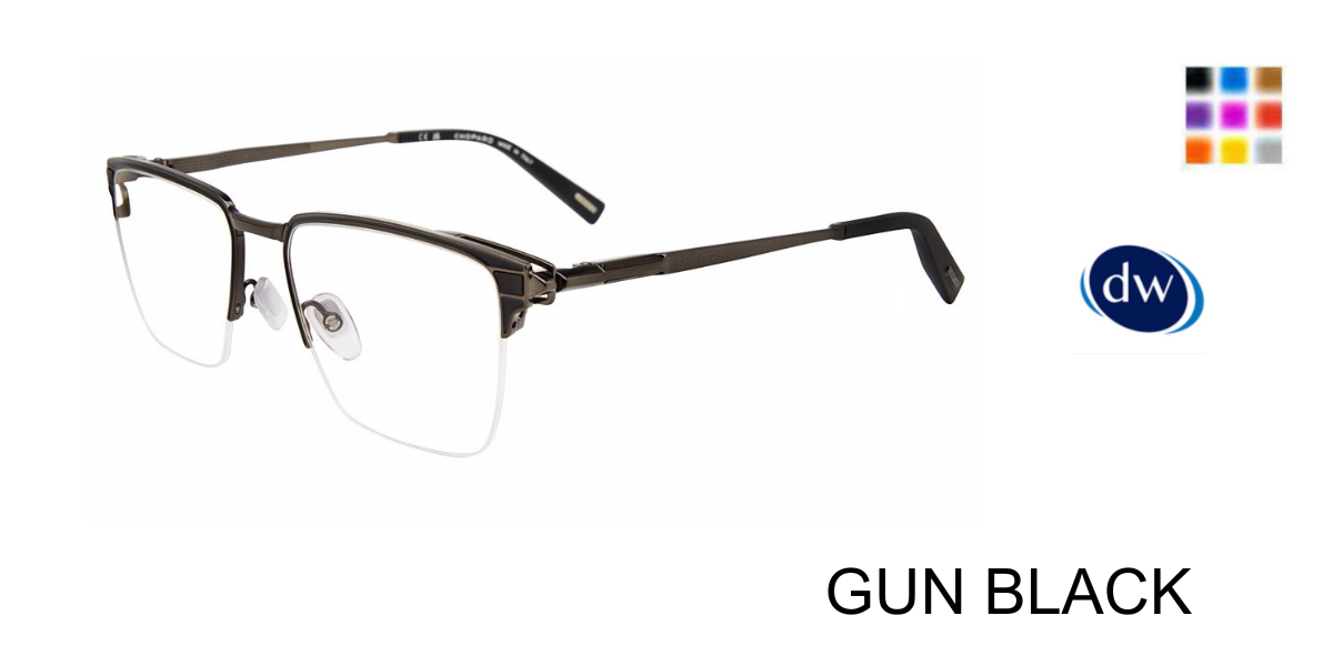 GUN BLACK Chopard VCHL20V Eyeglasses