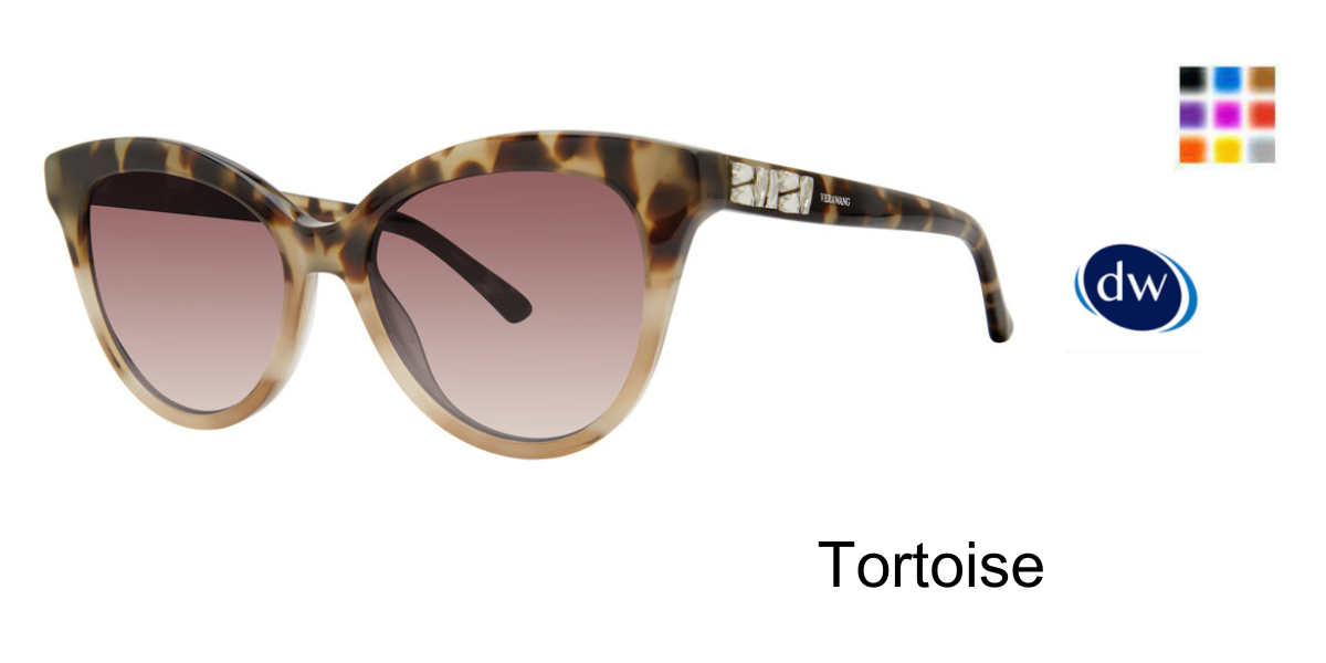 Tortoise Vera Wang Anya Sunglasses