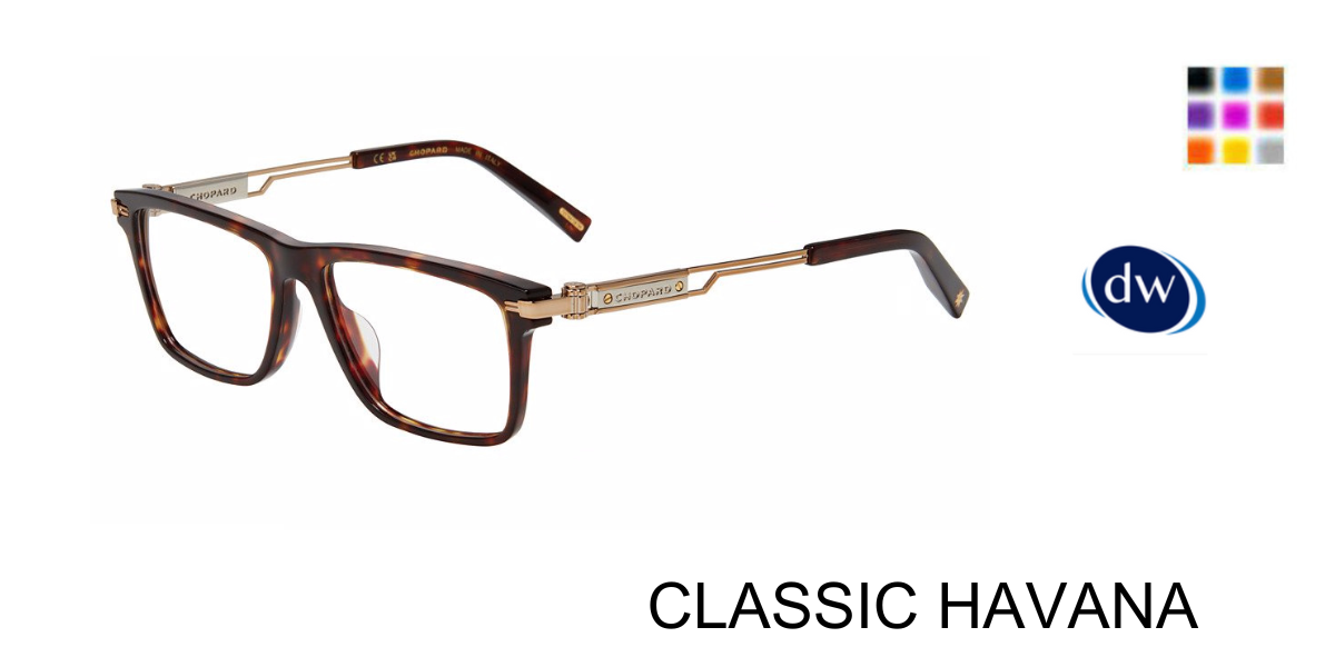 CLASSIC HAVANA Chopard VCH357 Eyeglasses