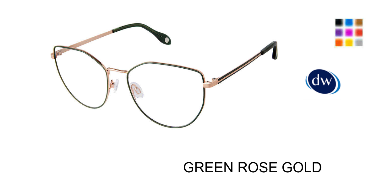 GREEN ROSE GOLD F-3735