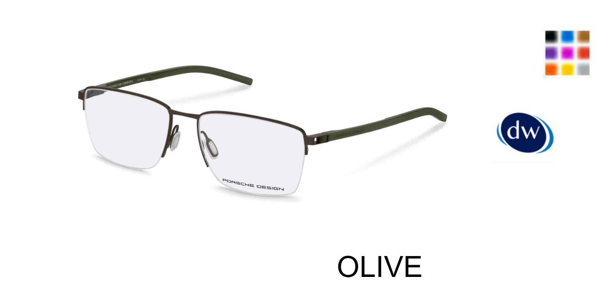 OLIVE PORSCHE DESIGN P8757 Eyeglasses