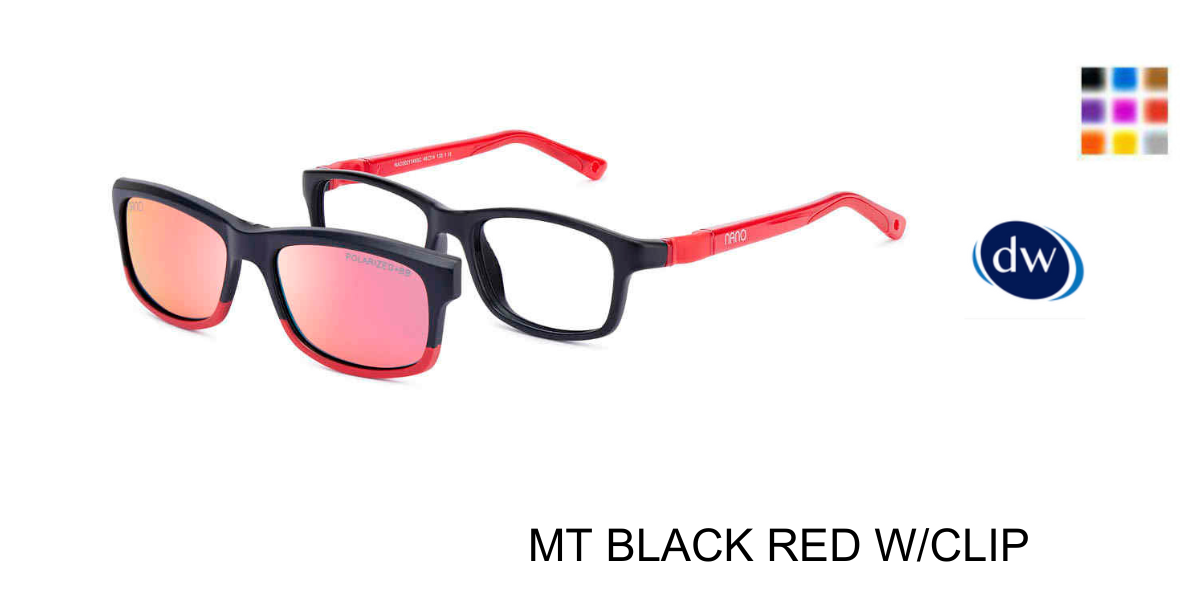 MT BLACK RED W/CLIP CREW SC 3.0