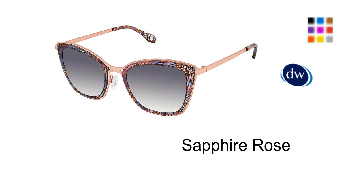 Sapphire Rose Fysh F-2044 Sunglasses.
