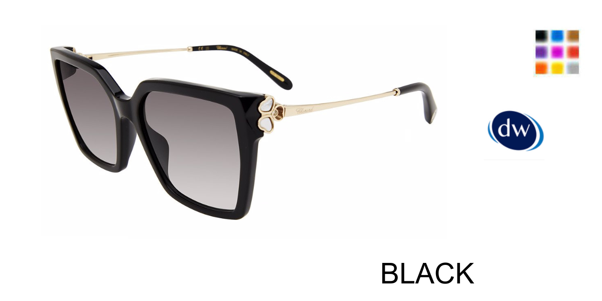 BLACK 0700 Chopard SCH371V Sunglasses
