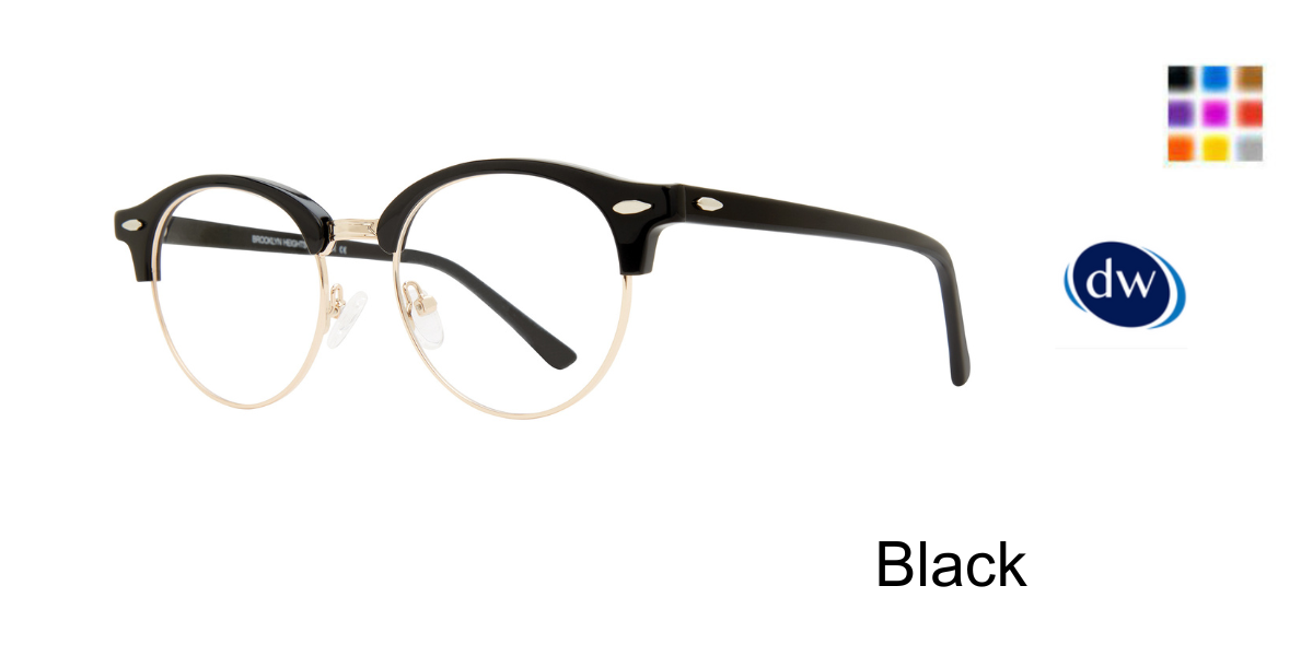Black Brooklyn Heights Ty Eyeglasses