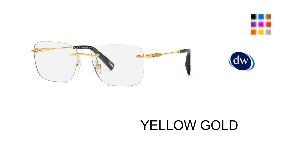 YELLOW GOLD Chopard VCHG58 Eyeglasses