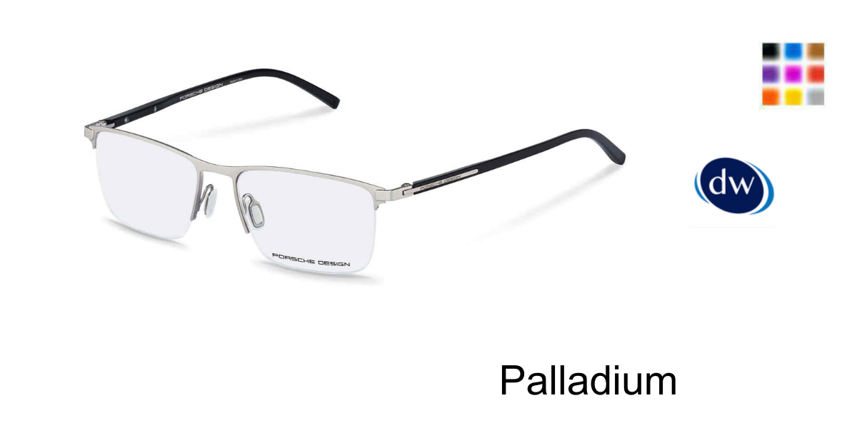 PORSCHE DESIGN P8371 Eyeglasses Palladium