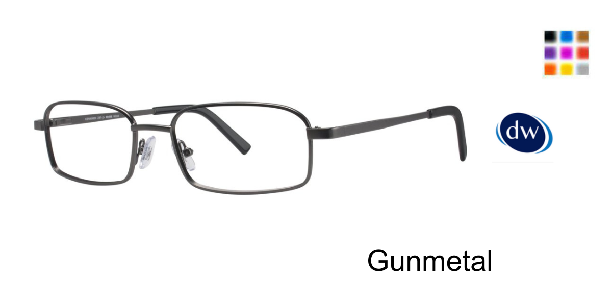 Gunmetal Wolverine W044 Safety Eyeglasses
