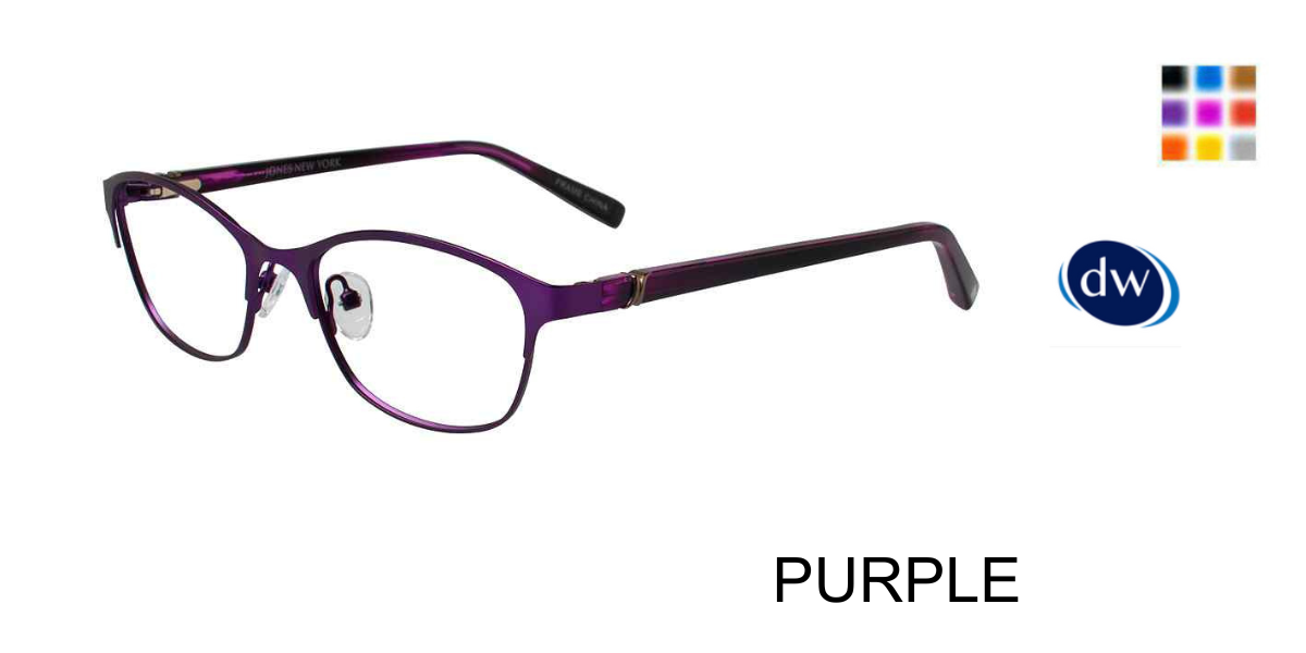 PURPLE Jones New York J138 Eyeglasses