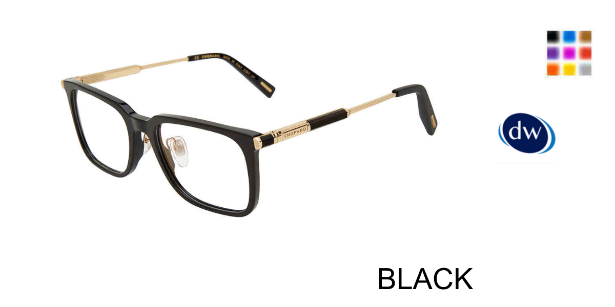 BLACK Chopard VCH344 Eyeglasses