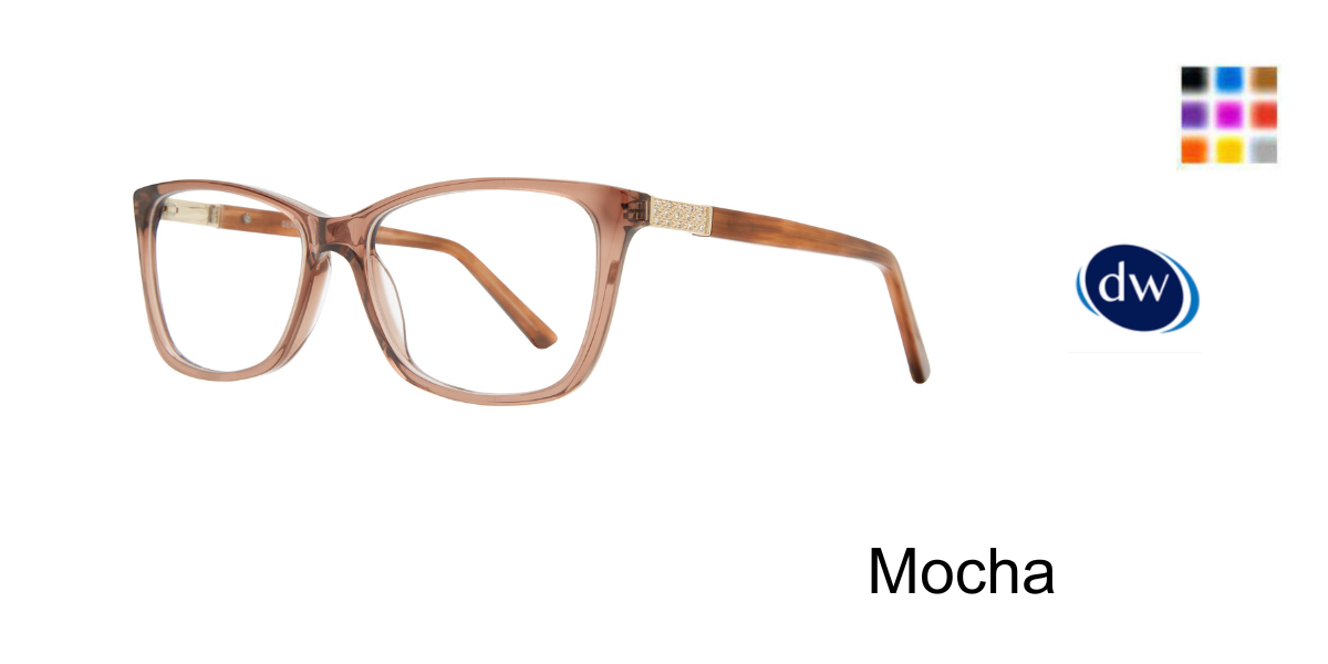 Mocha Serafina Athena Eyeglasses