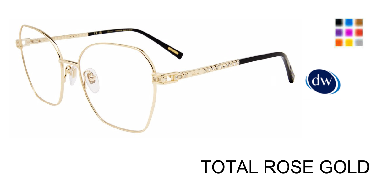 TOTAL ROSE GOLD Chopard VCHL25S Eyeglasses