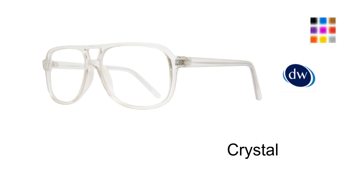 Crystal Affordable Designs Justin Eyeglasses