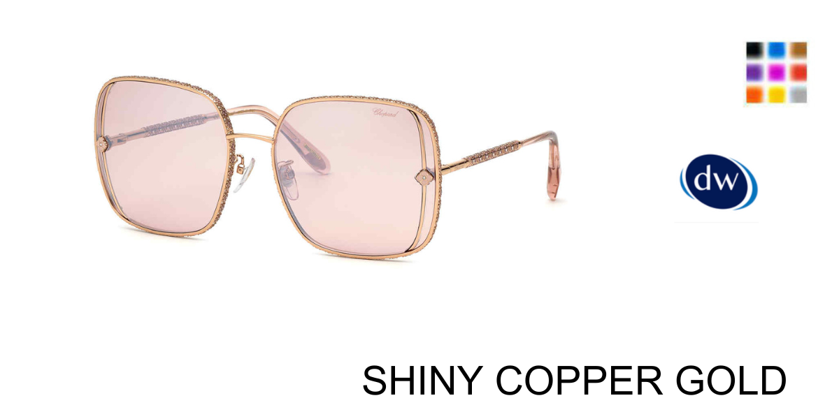 SHINY COPPER GOLD WITH COLOURE