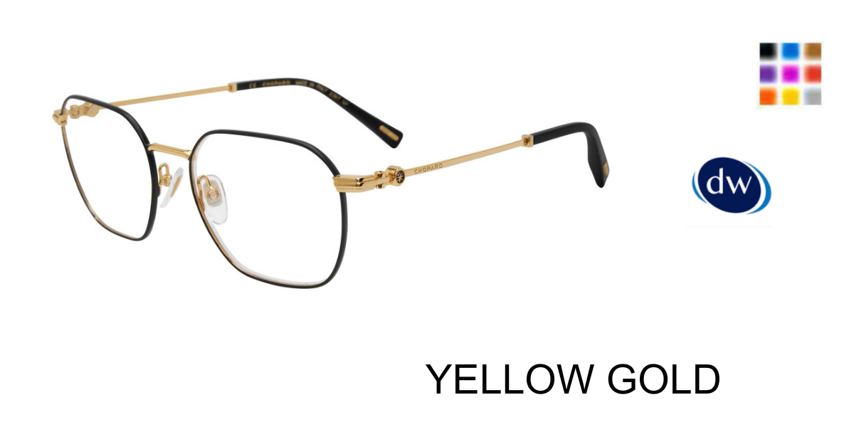 YELLOW GOLD Chopard VCHG38 Eyeglasses