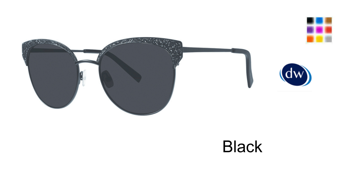 Black Vera Wang Esmeralda Sunglasses