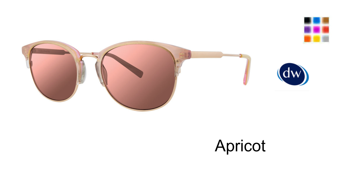 Apricot Vera Wang V480 Sunglasses