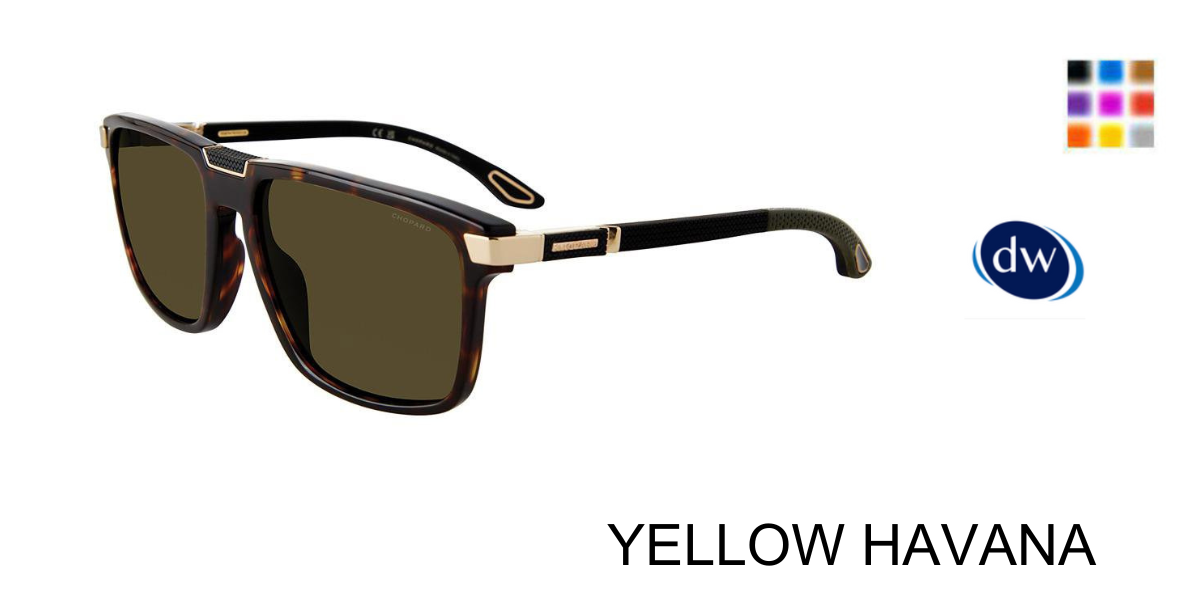 YELLOW HAVANA Chopard SCH359V Sunglasses