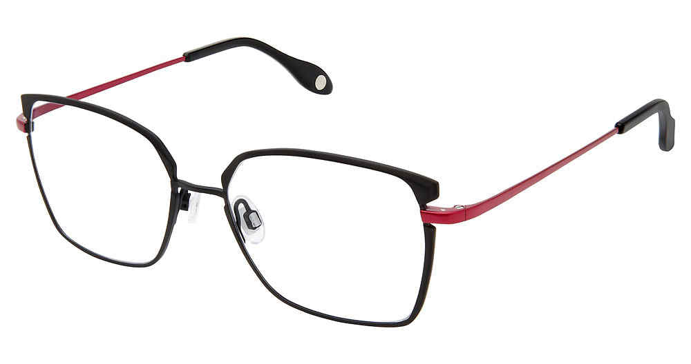Black Fuchsia Fysh F-3679 Eyeglasses