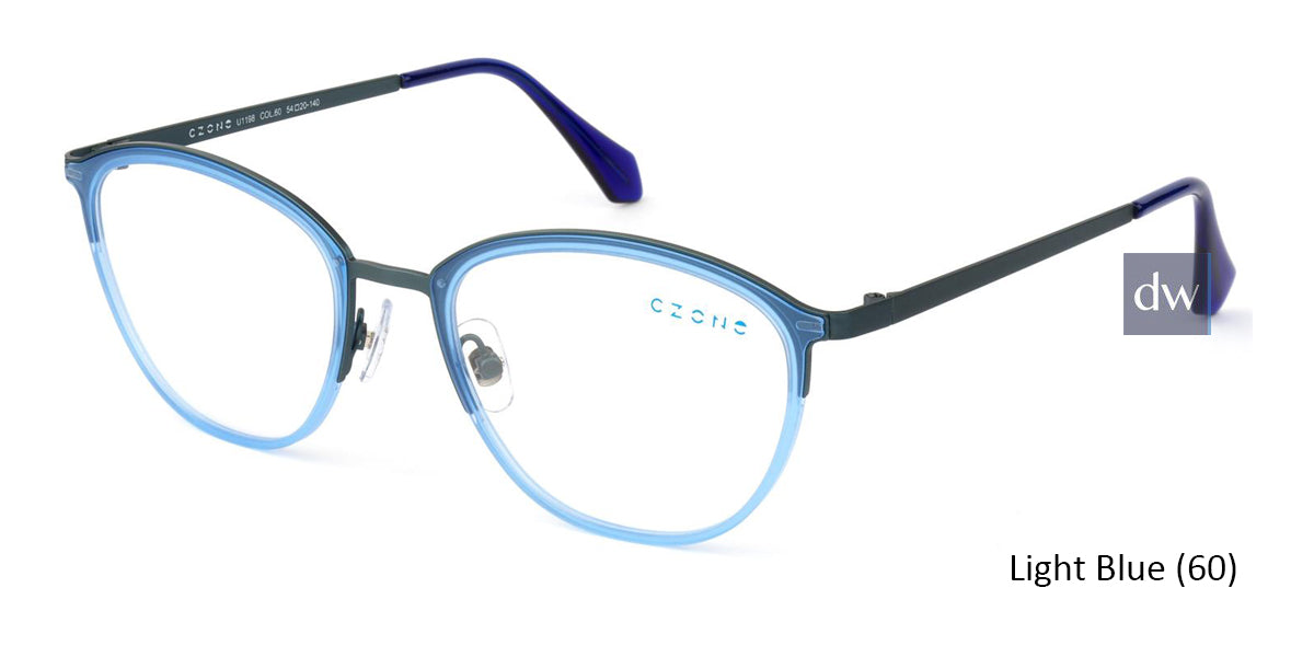 Light Blue C-Zone U1198 Eyeglasses