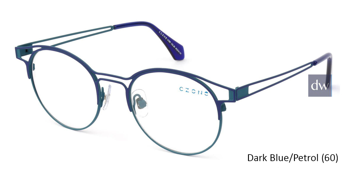 Dark Blue/Petrol (60) C-Zone U1205 Eyeglasses - Teenager