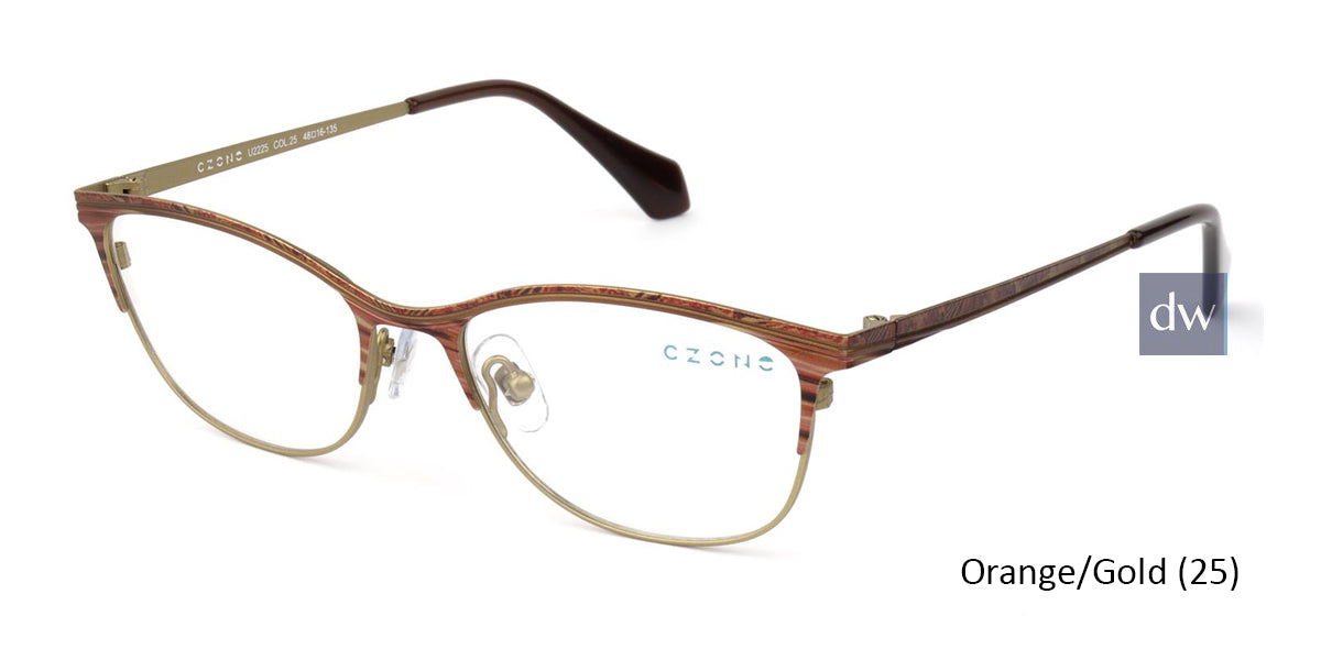 Orange/Gold C-Zone U2225 Eyeglasses - Teenager.