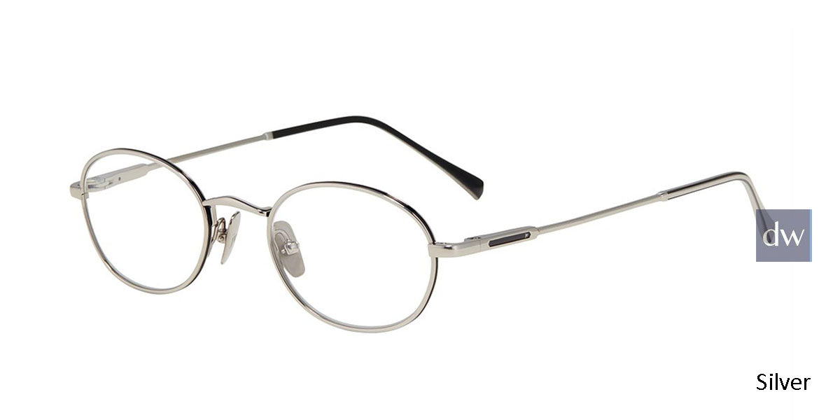 Silver John Varvatos V185 Eyeglasses.