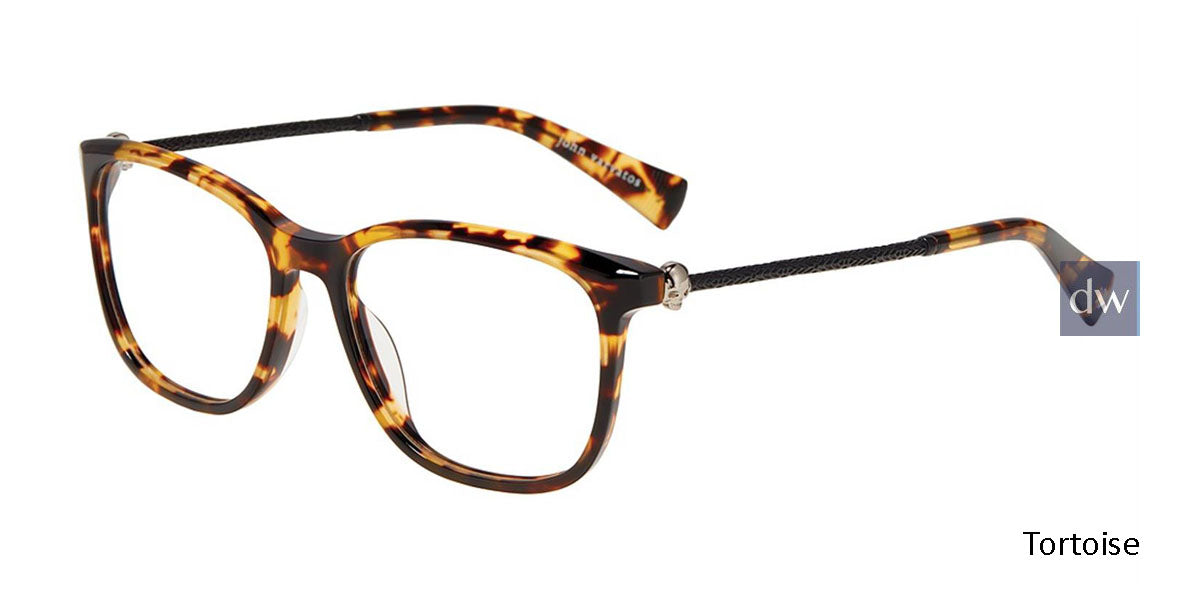Tortoise John Varvatos V419 Eyeglasses.