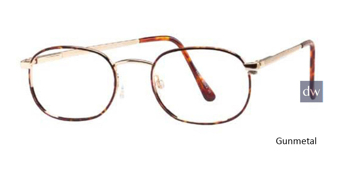 Gunmetal Wolverine W008 Safety Eyeglasses