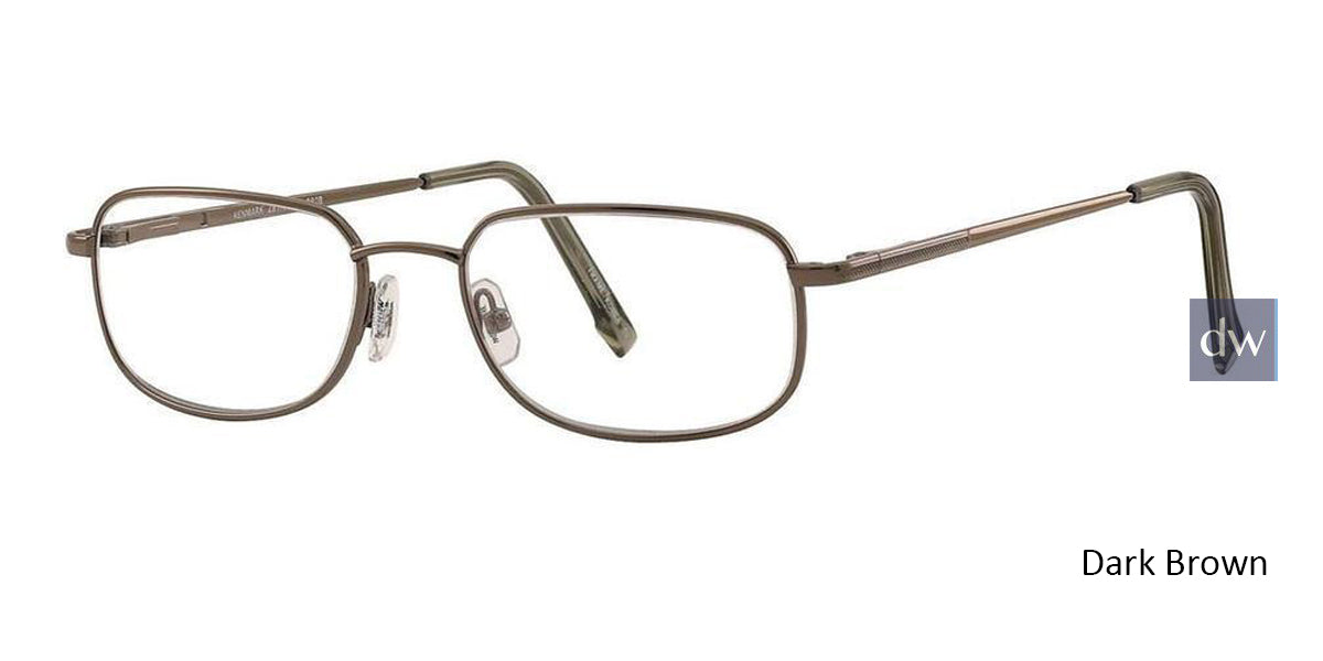 Dark Brown Wolverine W021 Safety Eyeglasses