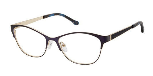 Navy Buffalo BW505 Eyeglasses.