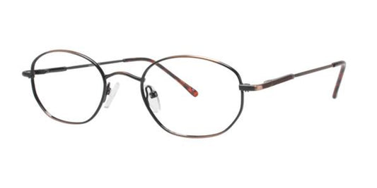 Antique/Brown Gallery G502 Eyeglasses - Teenager