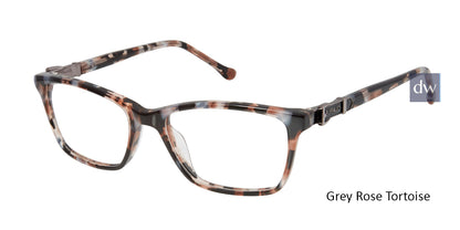 Grey Rose Tortoise Buffalo BW002 Eyeglasses - Teenager.