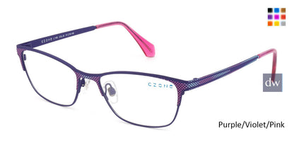 Purple/Violet/Pink C-Zone L1169 Eyeglasses.