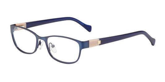 Blue Cream Lucky Brand D121 Eyeglasses.