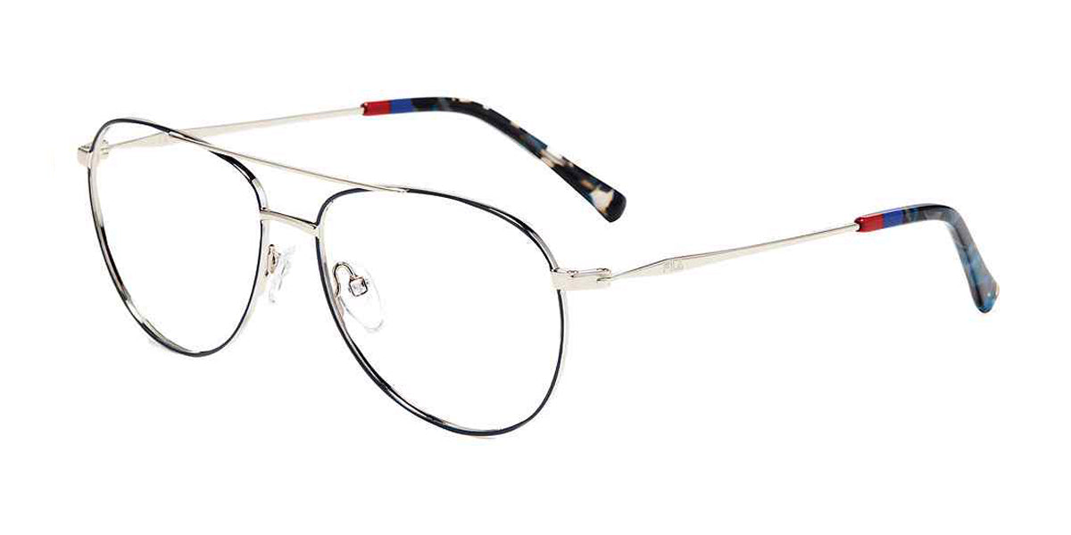 Blue Fila VF9988 Eyeglasses