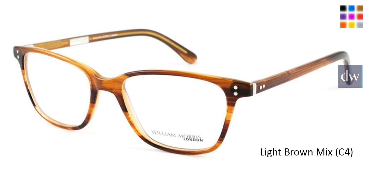 Light Brown Mix (C4) William Morris London WM8508 Eyeglasses.