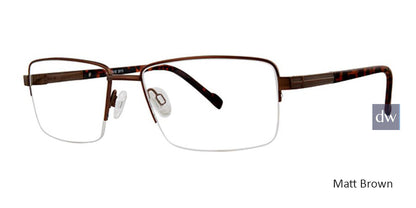 Matt Brown Vivid Collection Vivid 3013 Eyeglasses.