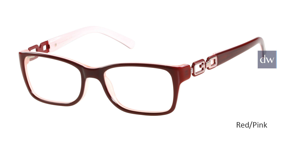 Red/Pink Guess GU2406 Eyeglasses