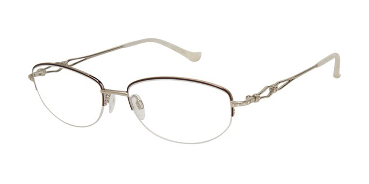 Lilac/Silver Tura R228 Eyeglasses