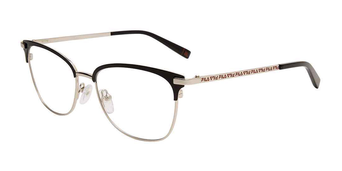 Black Fila VFI265 Eyeglasses