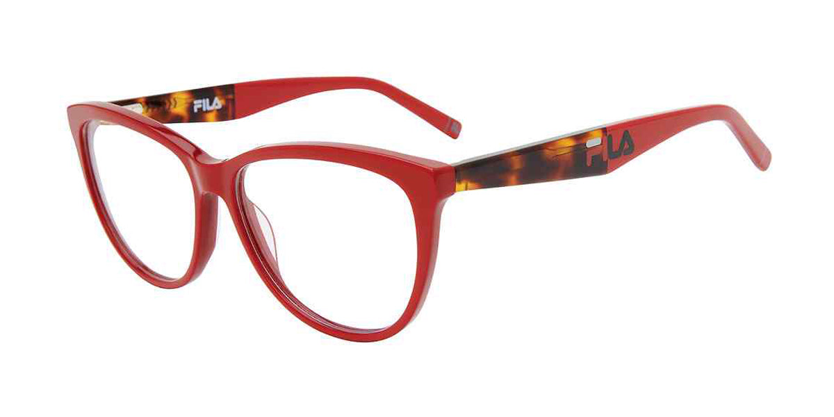 Red Fila VFI262 Eyeglasses