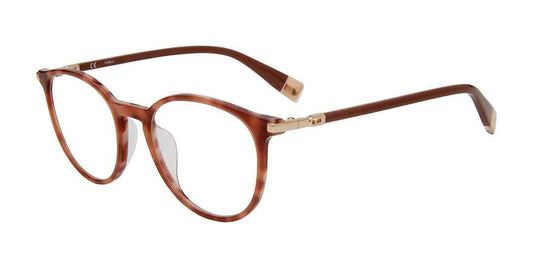 Tortoise Furla VFU591 Eyeglasses