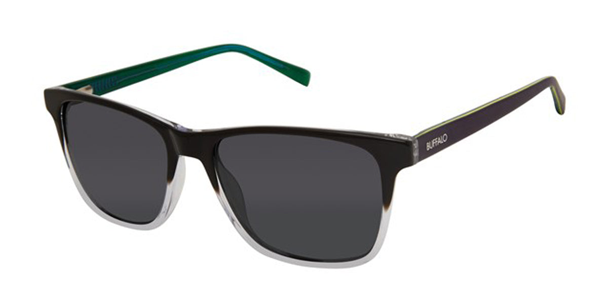 Black/Crystal Buffalo BMS009 Sunglasses